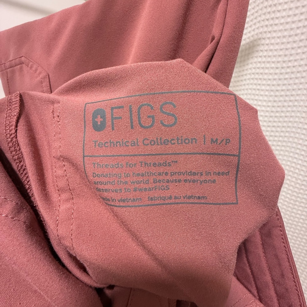 FIGS Women's MAUVE Casma Top (M) & Yola Skinny Pant (MP) (BUNDLE) - Picture 7 of 9
